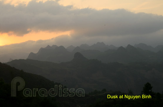 Dusk at Nguyen Binh