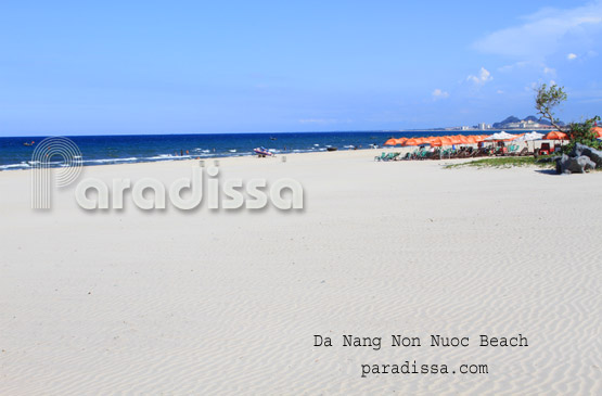 The Non Nuoc Beach at Da Nang Vietnam