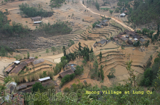 Hmong Village at Lung Cu, Dong Van, Ha Giang