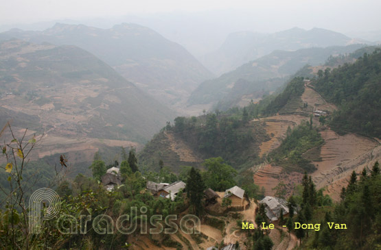 Mountains at Ma Le, Dong Van, Ha Giang