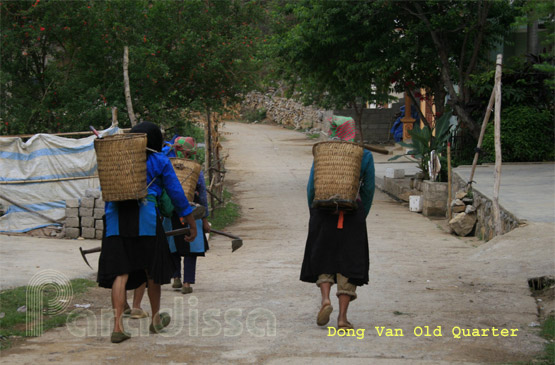 A street at Dong Van Old Quarter