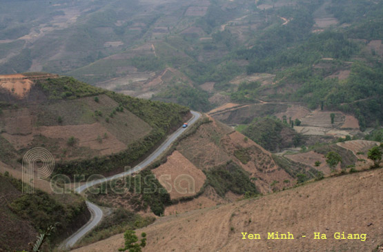 Road at Yen Minh