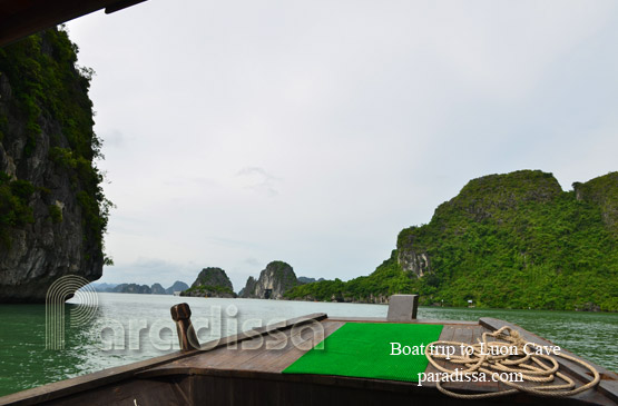 This area of Halong Bay is more stunning than others