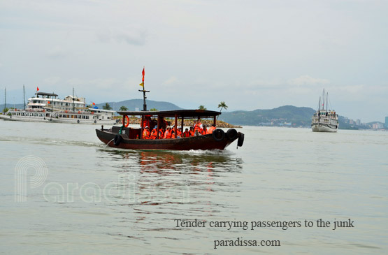 Junk cruise on Halong Bay