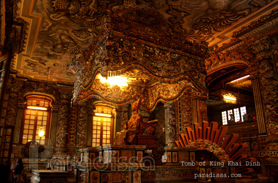 Tomb of King Khai Dinh, Hue, Vietnam