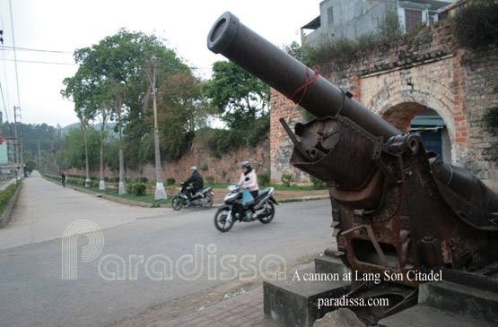 Cannon at Lang Son Citadel