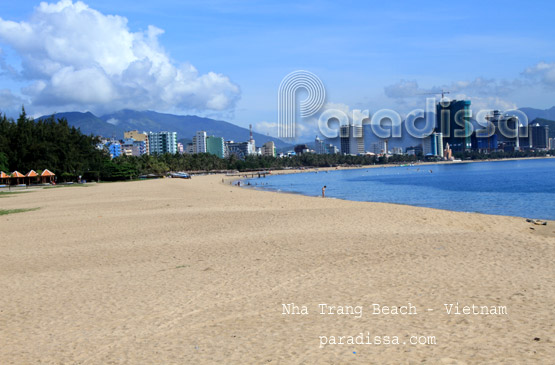 Nha Trang City and Nha Trang Beach 