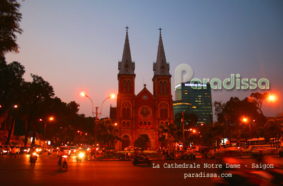 The Notre Dame Cathedral in Saigon