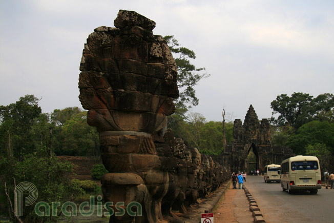 The Naga at the South Gate of Angkor Thom
