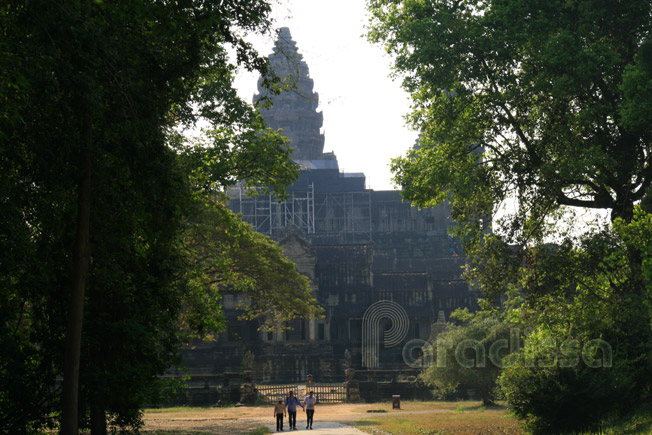 Angkor Wat, View from the Eastern Gate