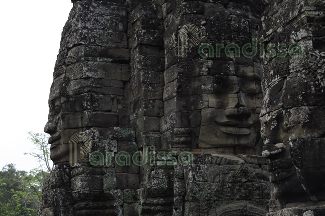 Enigmatic smile of Bayon