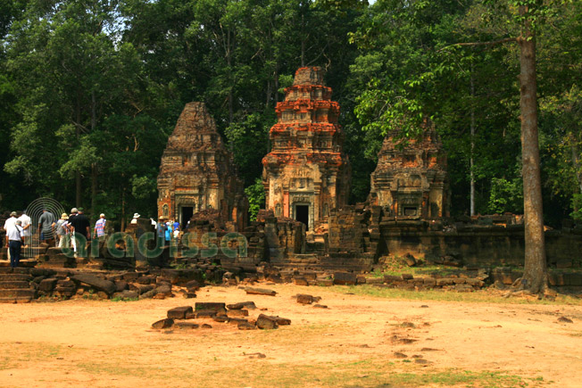 Preah Ko Temple, Rolous Group, Siem Reap, Cambodia