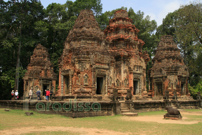 The Preah Ko Temple, Roluos Group, Siem Reap, Cambodia