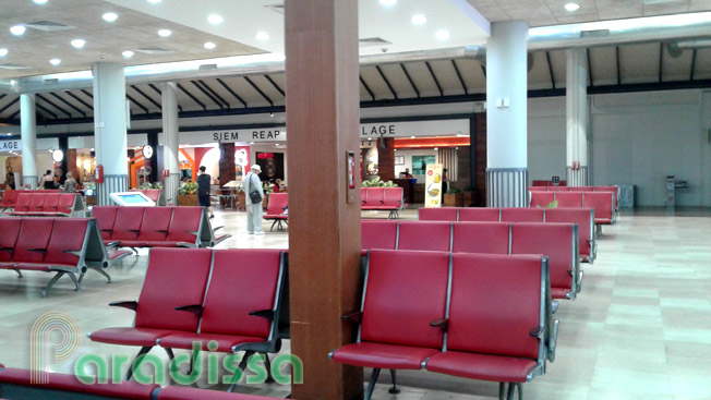 Inside Siem Reap's Airport