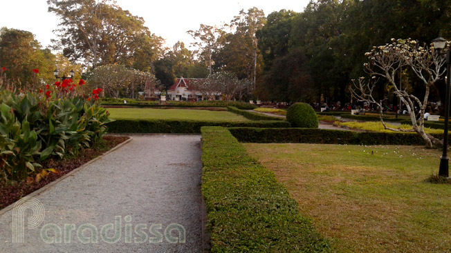 A park at Siem Reap City