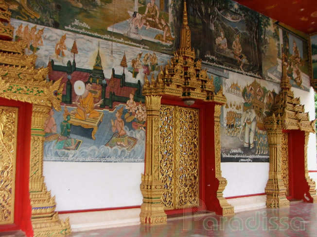 The Cultural Palace in Vientiane, Laos