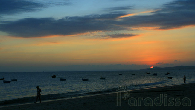 Mui Ne Beach at dusk