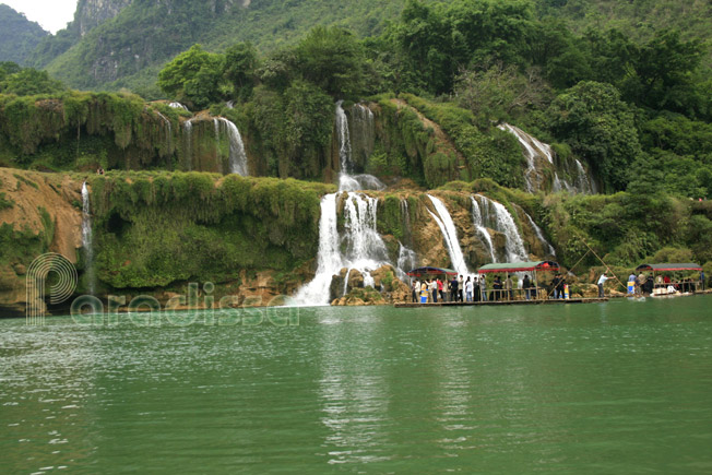 The Ban Gioc Waterfall, Trung Khanh, Cao Bang, Vietnam