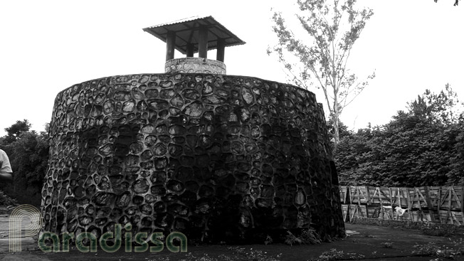 A relic of the Dong Khe Fortress, Cao Bang, Vietnam