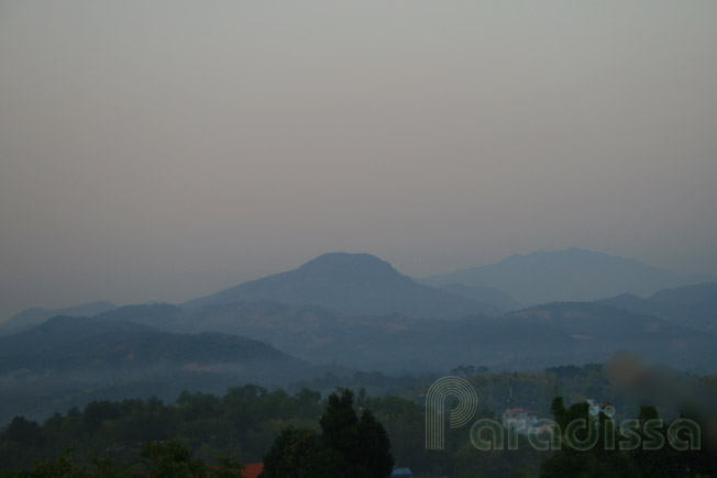 Mountains around the Muong Thanh Valley (Dien Bien Phu City), Vietnam