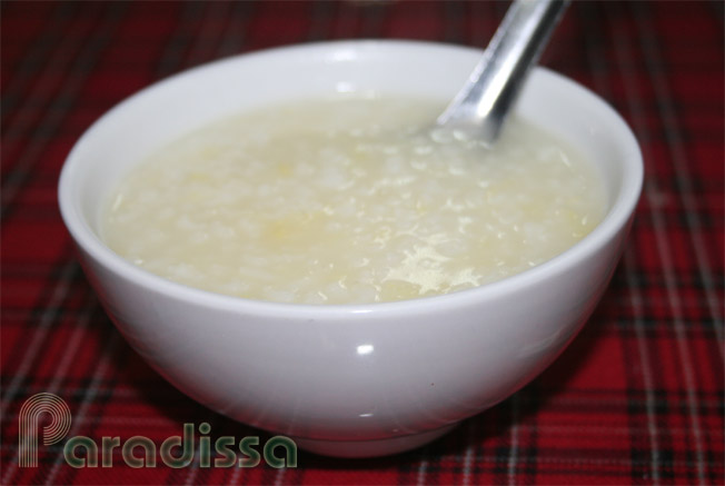 Porridge with mung beans