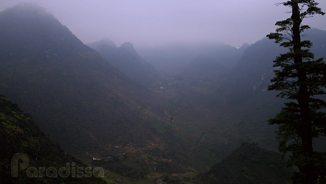 A mysterious scene at Lung Phin, Dong Van