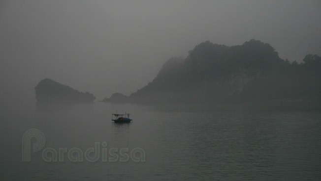 A sleeping fishing boat