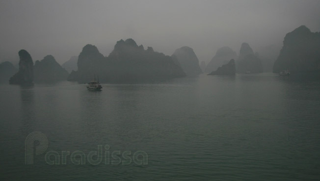 Boats started setting out for a day cruise