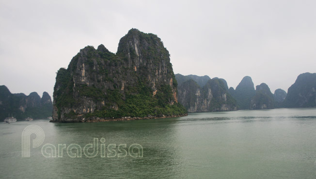 Stunning view of Halong Bay islands