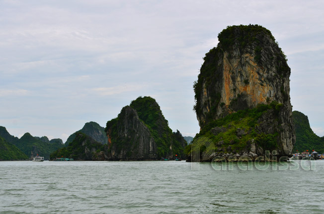 Islands on Halong Bay, Vietnam