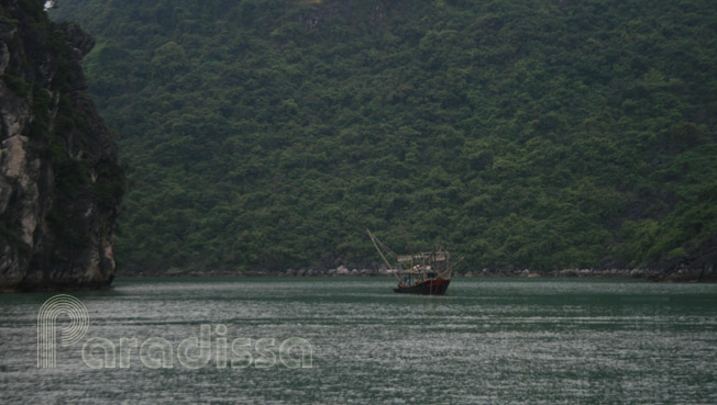 Fishing boat at rest