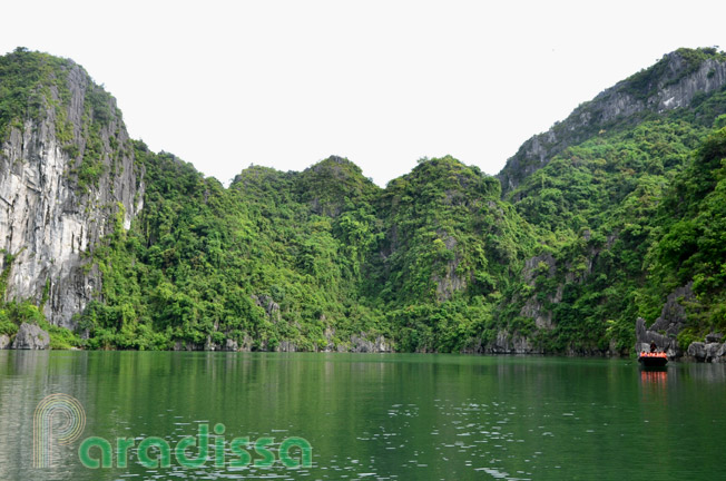 Kayaking on the Luon Lagoon on Halong Bay