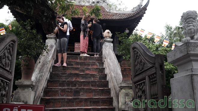 Staircase to the altar