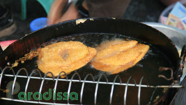 Fried sweet potato