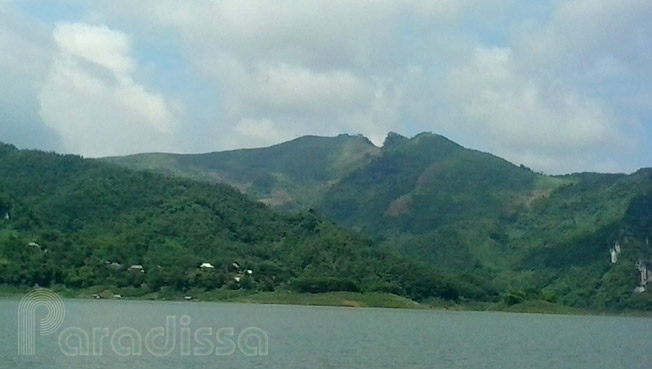 A Muong Village on the Da River at Hoa Binh