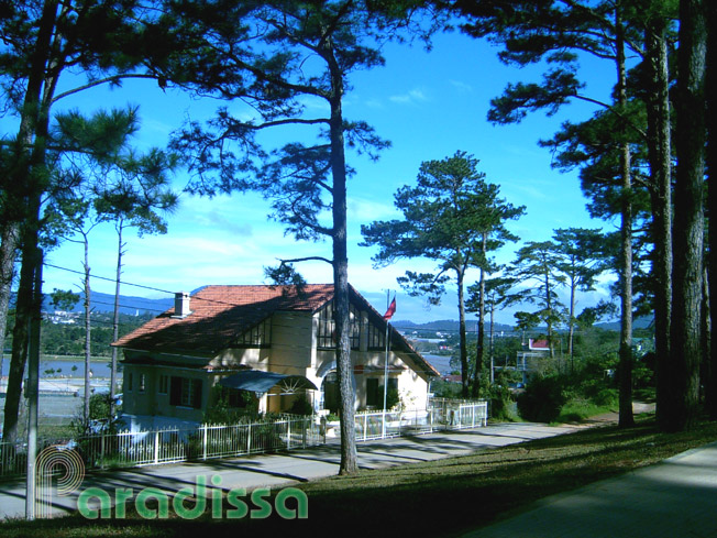 A villa by a lake at Da Lat