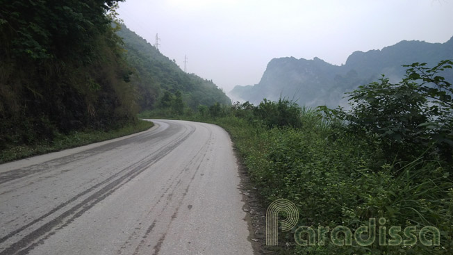 The Historical route 4 from Lang Son to Cao Bang