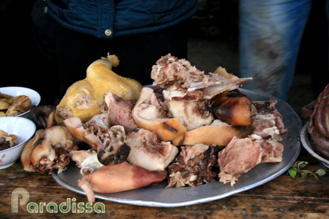 Pork at Bac Ha Market