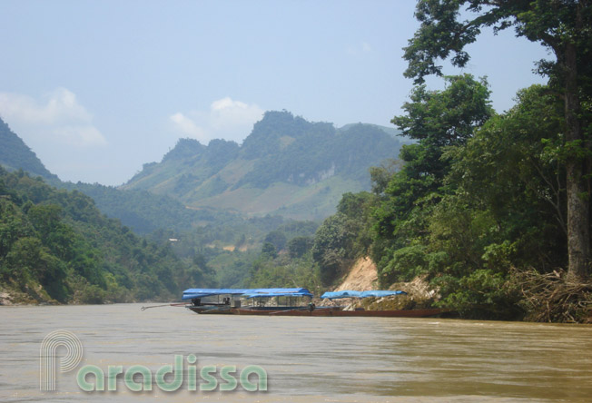 The Chay River by the Coc Ly Market offers scenic boat trips to ethnic villages