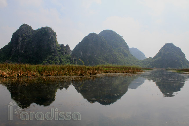 Captivating landscape at Van Long Nature Reserve, Ninh Binh