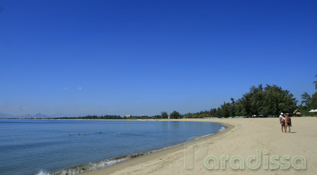 The lovely Ninh Chu Beach in Ninh Thuan Vietnam