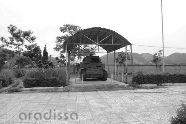 The site of the former French Fire Support Base at Tu Vu, Phu Tho