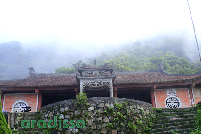 The Van Tieu Pagoda at Yen Tu