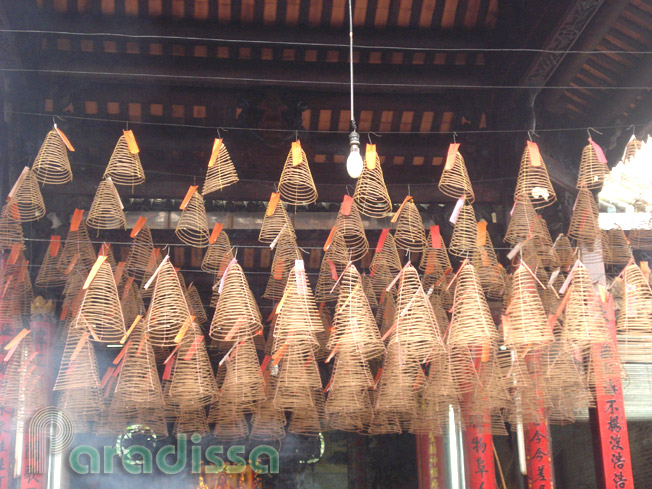 The Thien Hau Temple in Chinatown, Saigon