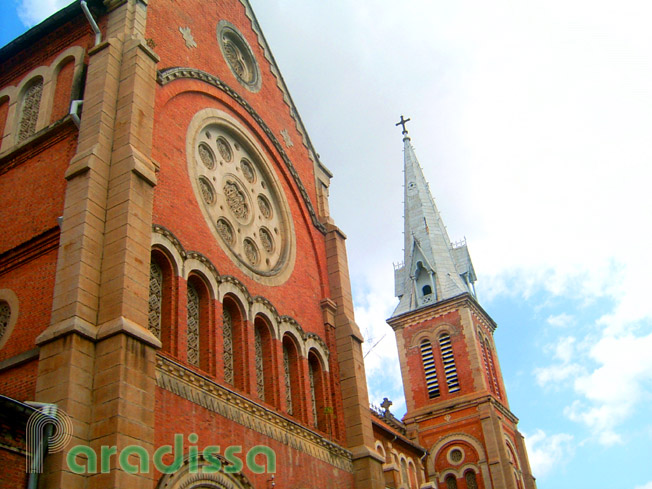 Notre Dame Cathedral in central Saigon