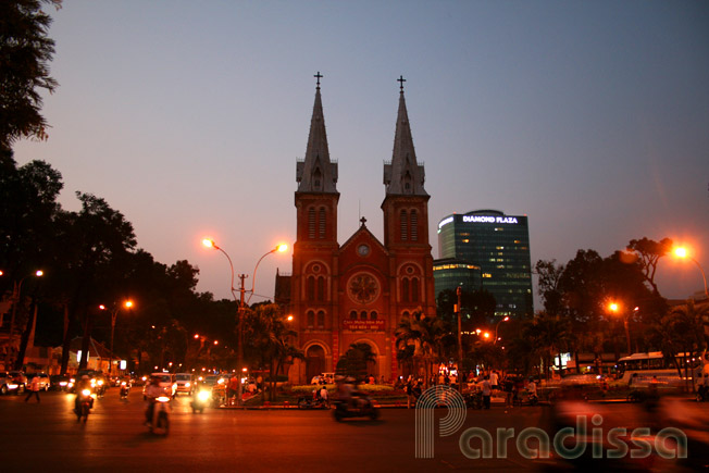 La cathédrale Notre Dame, Ho Chi Minh Ville (Saigon), Vietnam