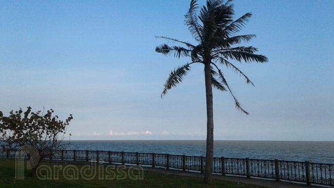 A walk on the water front at Sam Son Beach