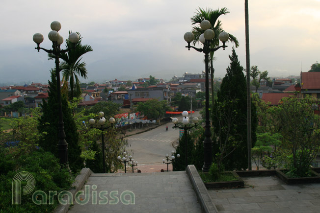 View of Nghia Lo from Nghia Lo Camp