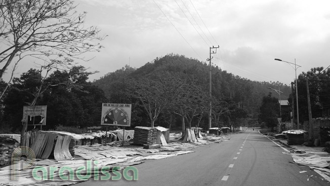 Site of the former Fench post on Nghia Lo Hill