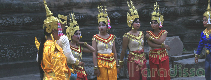 Apsaras at Angkor Wat, Siem Reap, Cambodia